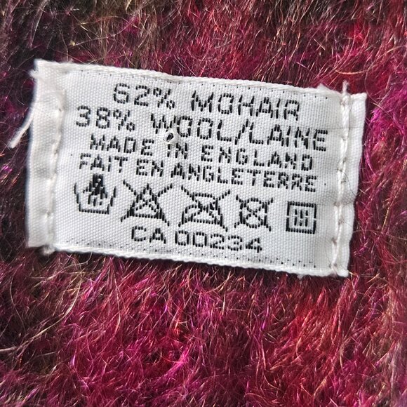 Scarf mohair/wool blend - Picture 8 of 8